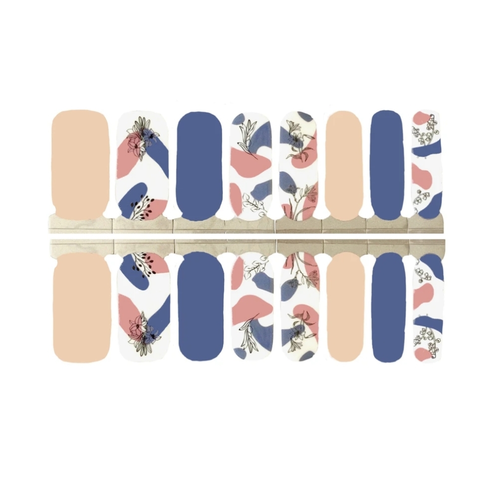 5 for $15 Nail Wrap - Jazzy Pastel